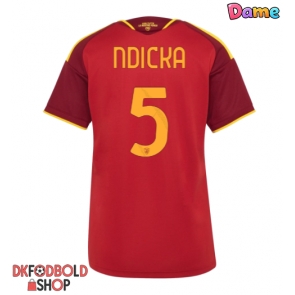 AS Roma Evan Ndicka #5 Hjemmebanetrøje Dame 2026-27 Kort ærmer AS Roma Evan Ndicka #5 Hjemmebanetrøje Dame 2026-27 Kort ærmer